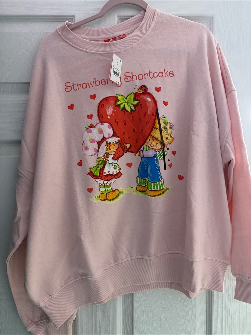 Strawberry Shortcake Pink Graphic Sweatshirt